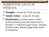Darbuotojų sauga ir sveikata skaidrės 4 puslapis