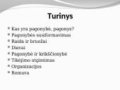 Pagonybė Lietuvoje skaidrės 2 puslapis