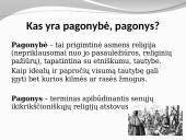 Pagonybė Lietuvoje skaidrės 3 puslapis