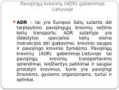 Pavojingų krovinių gabenimas 2 puslapis