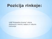UAB ”Klaipėdos duona” įmonės pristatymas 7 puslapis
