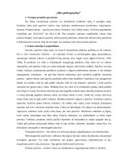 Projektas ﻿„Mes prieš patyčias“