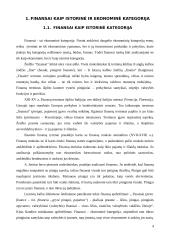 Finansų ekonominė prasmė ir funkcijos 4 puslapis