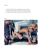 Moteriški ir vyriški diskursai „Dolce & Gabbana“ drabužių reklamoje 4 puslapis
