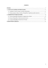 Lietuvos teismų sistemos raida ir dabartinė Lietuvos teismų sistema 2 puslapis