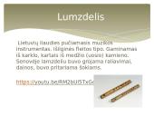 Lietuvių liaudies muzikos instrumentai ir jų skleidžiama muzika 11 puslapis