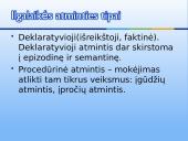 Atmintis - psichikos procesas 13 puslapis