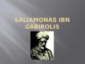 Saliamonas Ibn Gabirolis