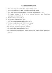 Apskaitos pagrindai. Savarankiškas darbas 7 puslapis