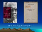Česlovas Milošas skaidrės 15 puslapis