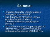 Ugdymo būties esmė. Ugdymo struktūra. J.Vabalo-Gudaičio konstrukcinės sąveikos pedagogika 15 puslapis