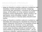 Draudumas su bylų pavyzdžiais 9 puslapis