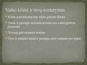 Šeimos teisė skaidrės 11 puslapis