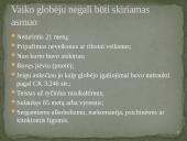 Šeimos teisė skaidrės 16 puslapis