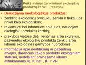 Ekologiškų žemės ūkio ir maisto produktų ženklinimo sistema 20 puslapis