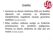 Fizinės būklės nustatymas žmonėms su Dauno sindromu 3 puslapis