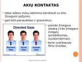 Neverbalinė komunikacija prezentacija 9 puslapis