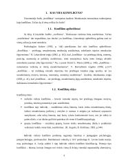 Konfliktai, jų priežastys, prevencija 4 puslapis