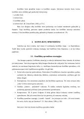 Konfliktai, jų priežastys, prevencija 8 puslapis