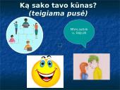 Autoprezentacija ir komunikacija 13 puslapis