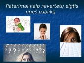 Autoprezentacija ir komunikacija 6 puslapis