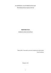 Hidrauliniai skysčiai