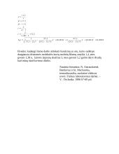 Dujų molinių šilumų santykio CP, CV matavimas 2 puslapis