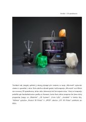 3D spausdintuvo marketingo komplekso analizė 5 puslapis