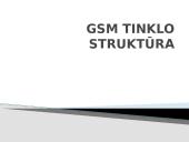 GSM tinklo struktūra