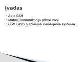 GSM tinklo struktūra 2 puslapis