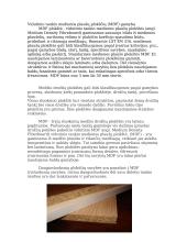Vidutinio tankio medienos plaušų plokščių (MDF) gamyba