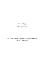 Vidutinio tankio medienos plaušų plokščių (MDF) gamyba 15 puslapis