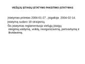 LR teisės aktai reglamentuojantys suaugusiųjų švietimą ir jų analizė 11 puslapis