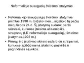 LR teisės aktai reglamentuojantys suaugusiųjų švietimą ir jų analizė 7 puslapis