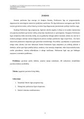 Parkinsono liga referatas 3 puslapis