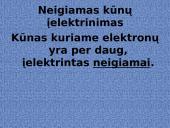 Skyriaus “Elektros srovė” apibendrinimas 11 puslapis