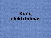 Skyriaus “Elektros srovė” apibendrinimas 8 puslapis