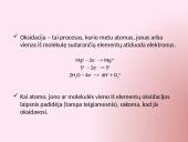 Oksidacijos – redukcijos reakcijos 3 puslapis