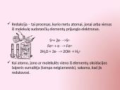 Oksidacijos – redukcijos reakcijos 4 puslapis
