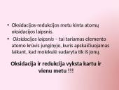 Oksidacijos – redukcijos reakcijos 5 puslapis