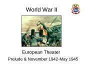 World War II European Theater