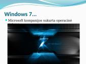 Windows 7 OS 3 puslapis
