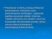 Žalingi įpročiai skaidrės 19 puslapis