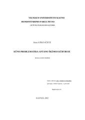 Kūno problematika Antano Škėmos kūryboje 2 puslapis