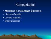 Žymiausi Lietuvos muzikos atlikėjai 2 puslapis