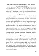 Panemunių regioninio parko infrastruktūros analizė 5 puslapis