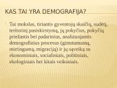 Demografijos bruožai ir įtaka ekologinei situacijai 2 puslapis
