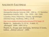 Demografijos bruožai ir įtaka ekologinei situacijai 17 puslapis