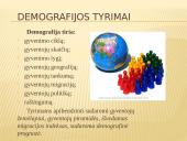 Demografijos bruožai ir įtaka ekologinei situacijai 3 puslapis