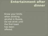 Business etiquette in Russia 11 puslapis